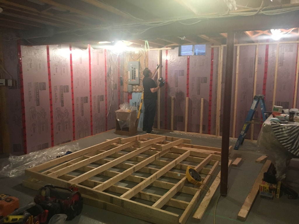 Framing project photo 4 in Toronto